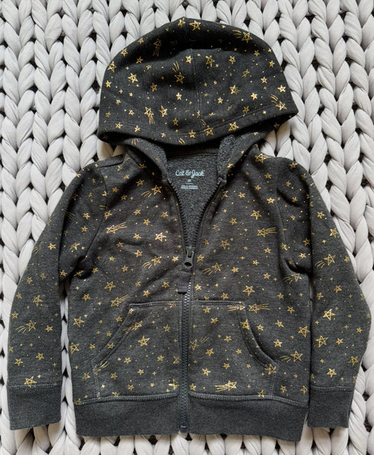 Seller #127 Cat & Jack zip up hoodie girls size 2T
