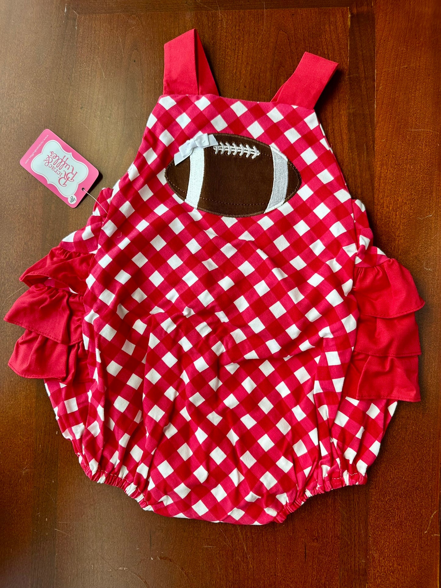 #88 2T ricrac and ruffles bubble NWT