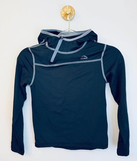 Seller 156_LL Bean Kids Hooded Base Layer with adjustable face mask Size L 6X7