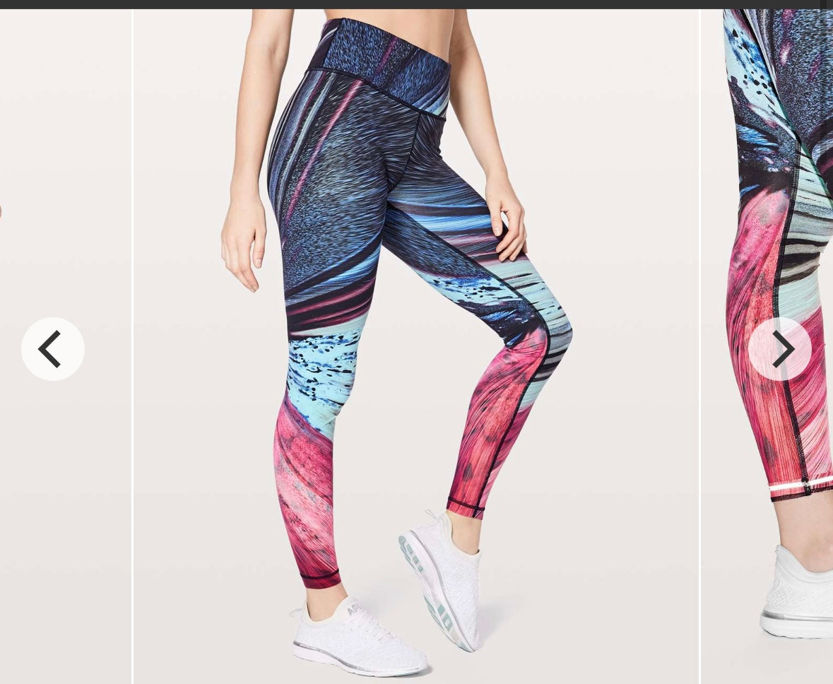 #133 Lululemon Sz 6 Speed Wunder Tight Nulux