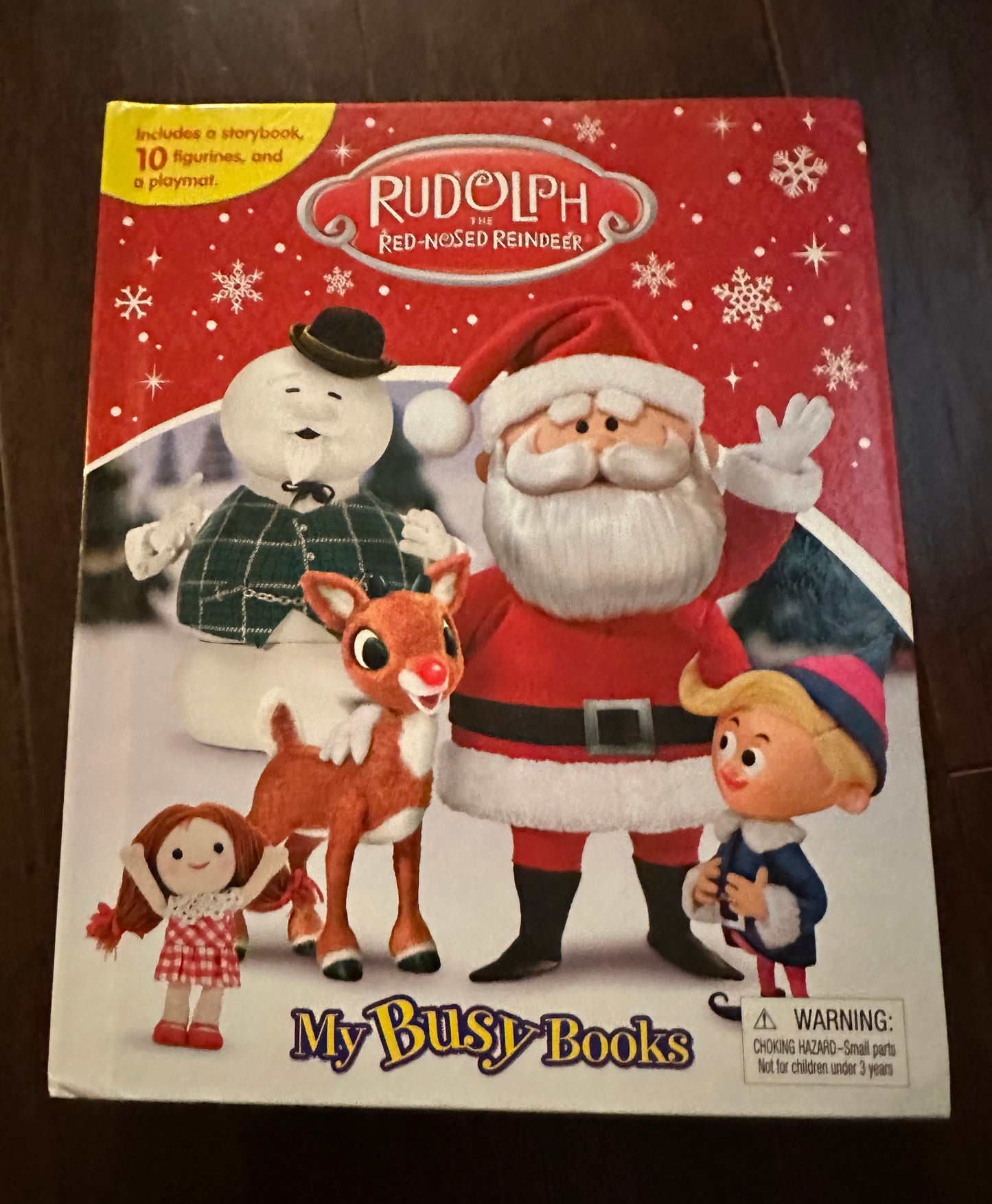 #75B Rudolph My Busy Books