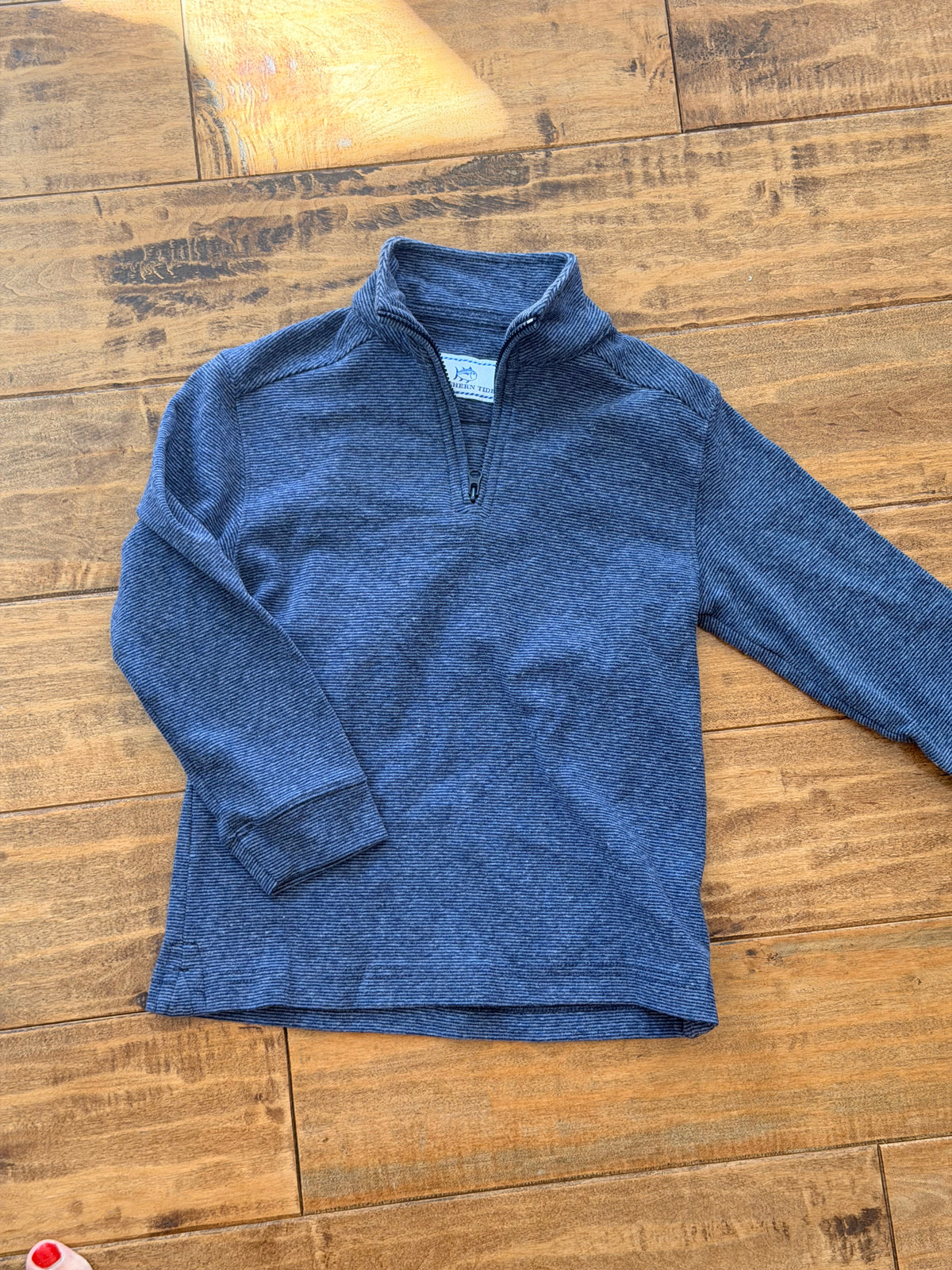 #99 boys southern tide blue pullover size 5