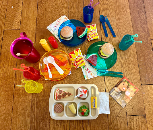American Girl Doll Food Set- Picnic Set and Lunch Set