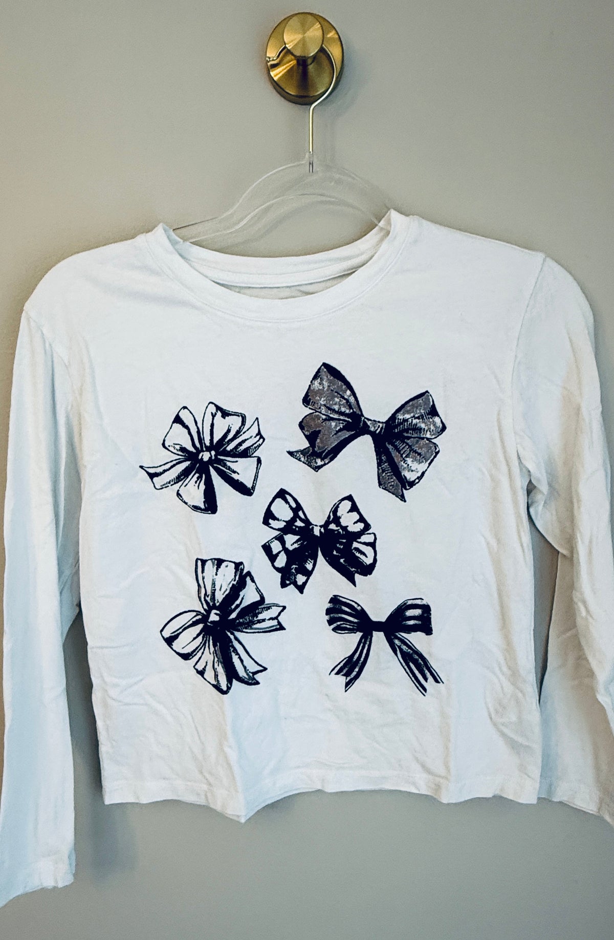 Seller 156_Gap Kids LS Graphic Tee Girl Size L 10