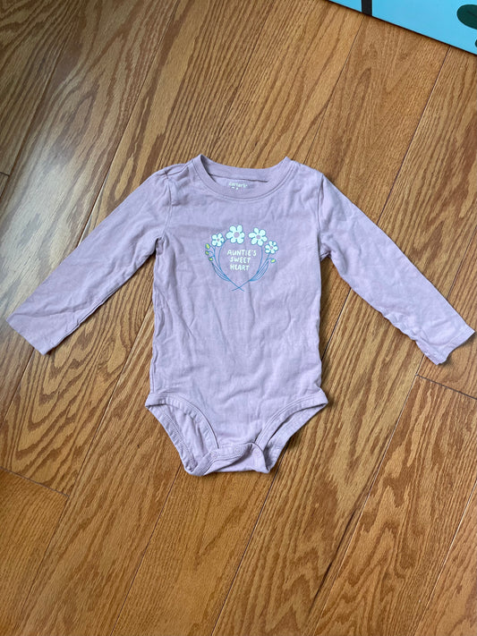 #42 Carter's Bodysuit Girls 24 Months