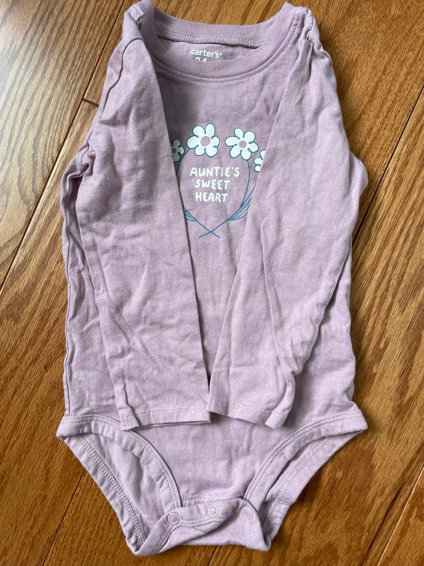 #42 Carter's Bodysuit Girls 24 Months