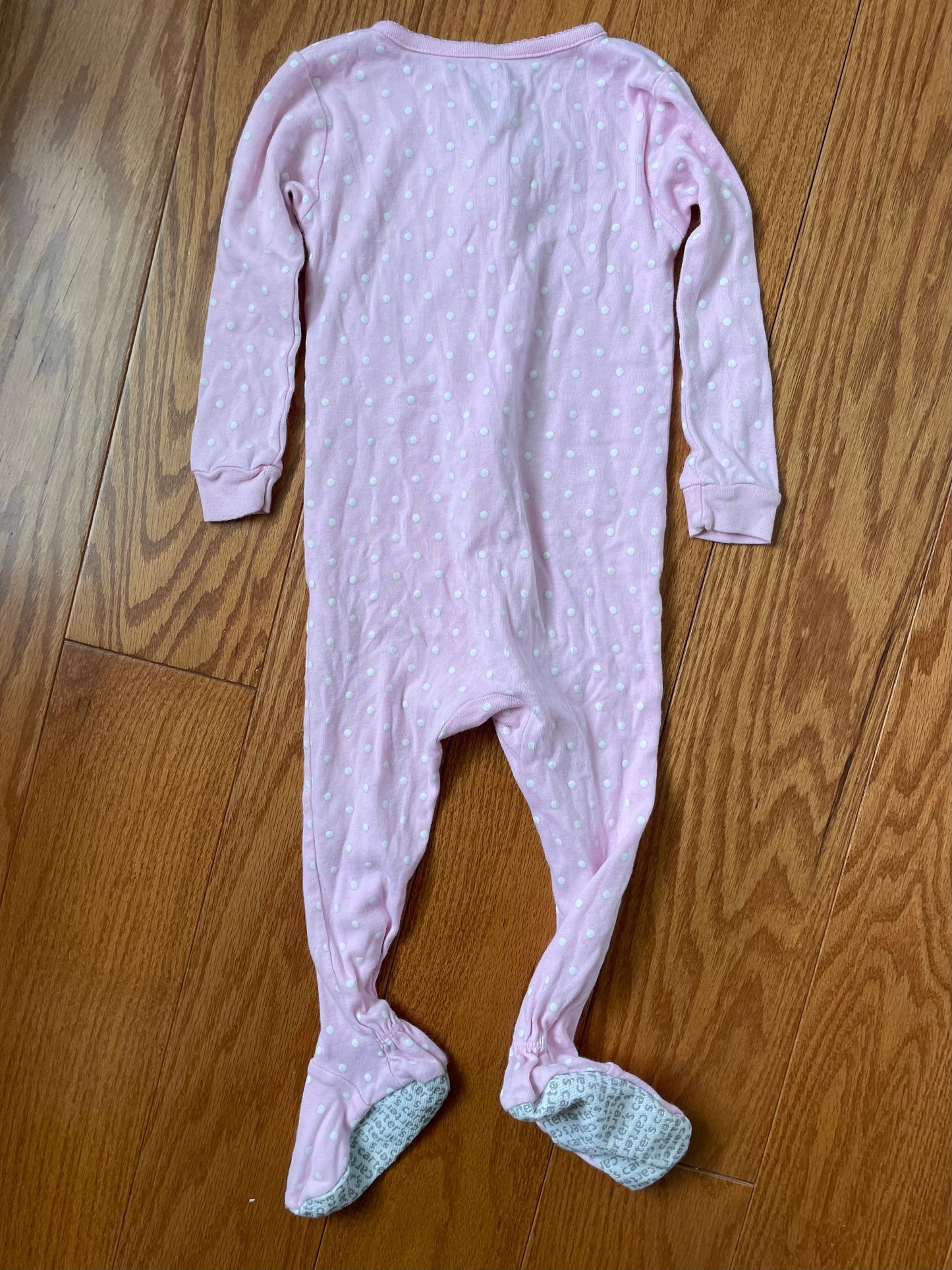 #42 Carter's Footed PJs Girls 24 Months