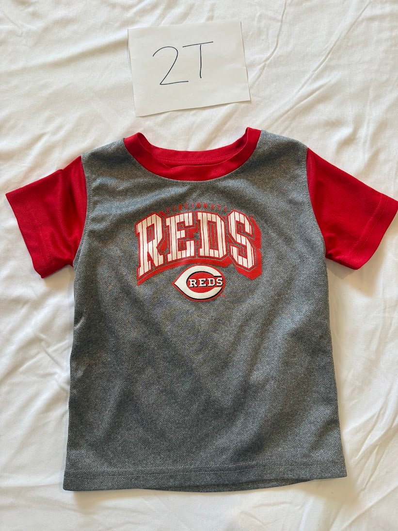 Seller #67 Boys 2T Dri Fit Cincinnati Reds Shirt