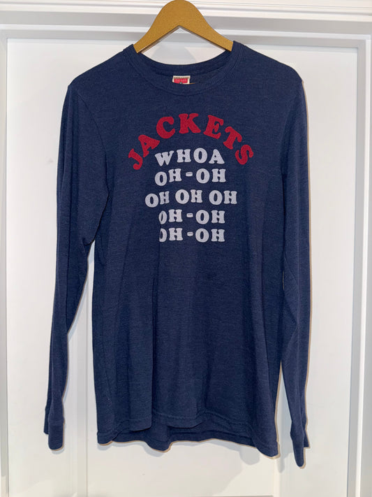 Seller #106: *Reduced* Womens M Homage Columbus Blue Jackets Shirt