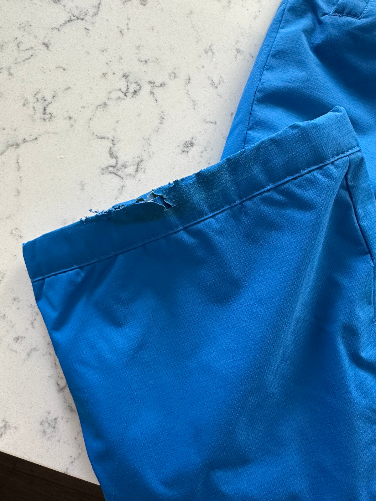 Seller 42, Eddie Bauer Insulated Blue Snow Bibs, Boys Size 7/8
