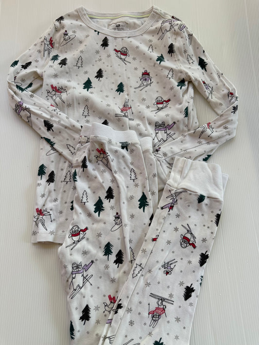 #167 Crewcuts Girls Ski Pajamas - 12
