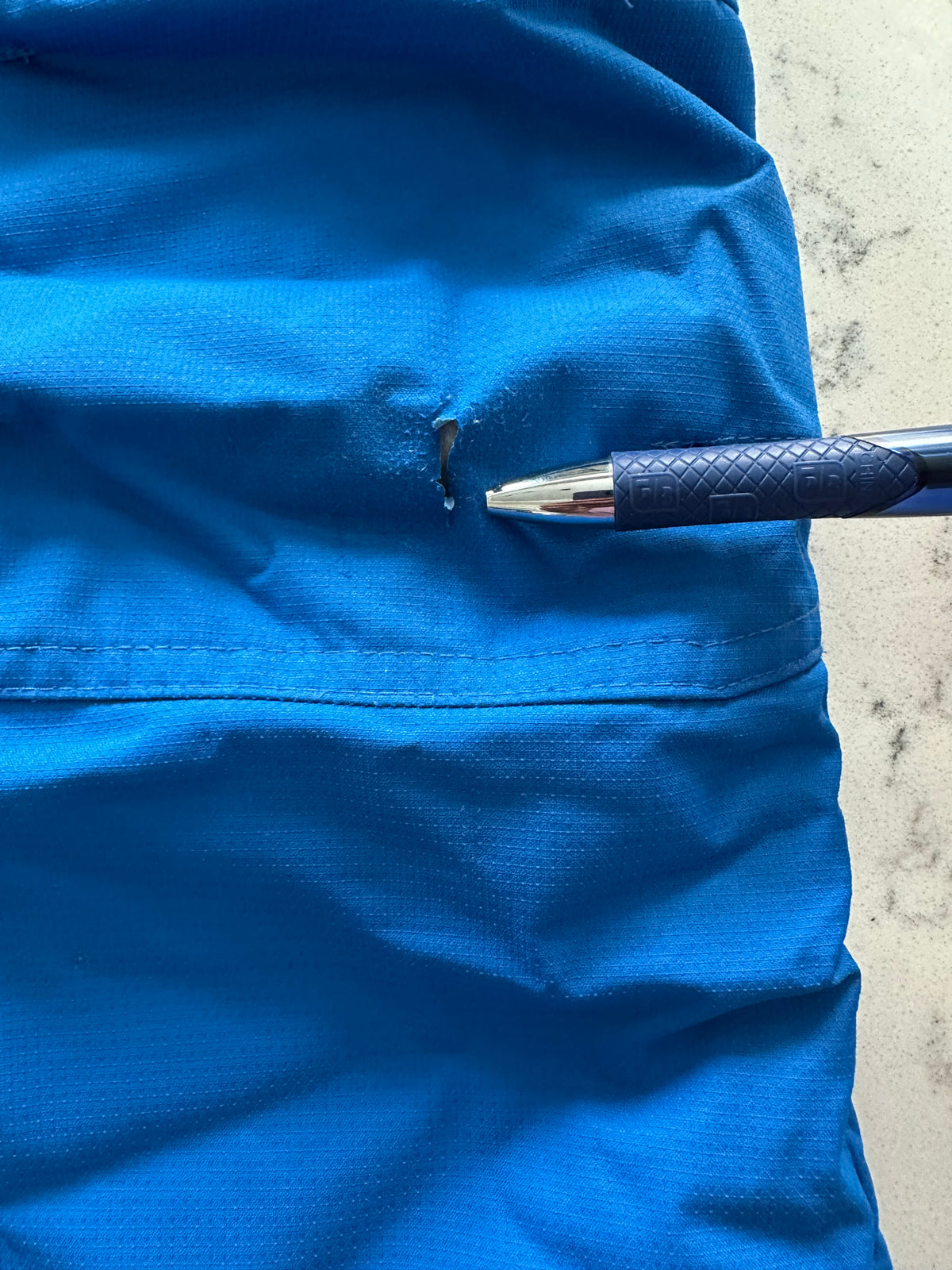Seller 42, Eddie Bauer Insulated Blue Snow Bibs, Boys Size 7/8