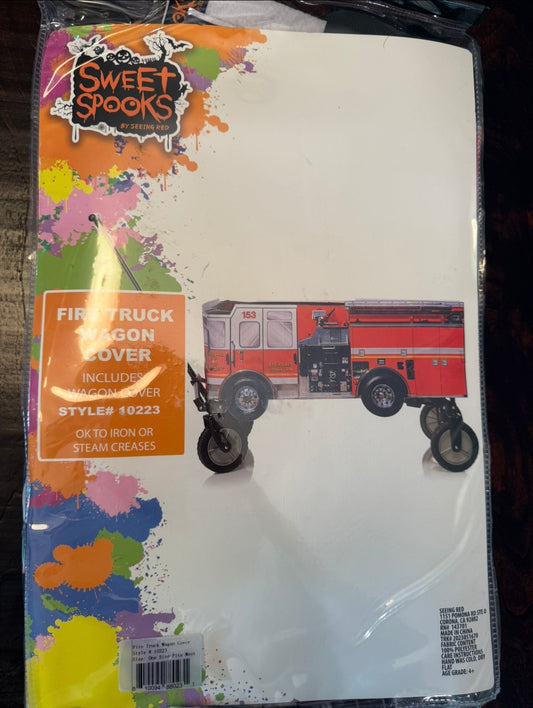 #83 Fire Truck Wagon Cover