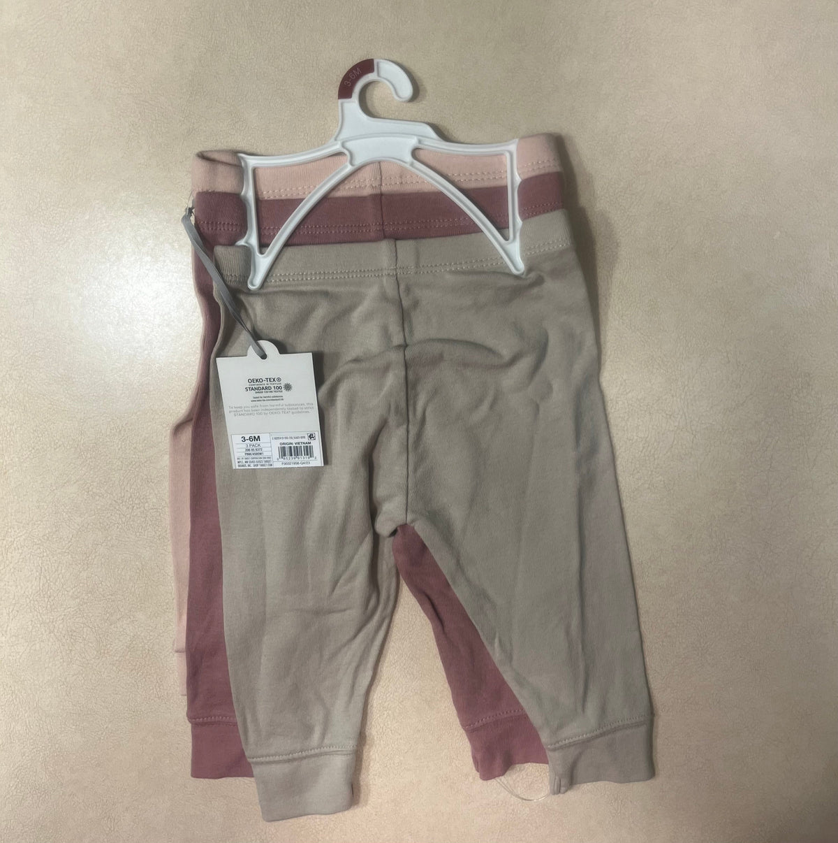 #200 Cloud Island Leggings Set Girls 3-6m NWT