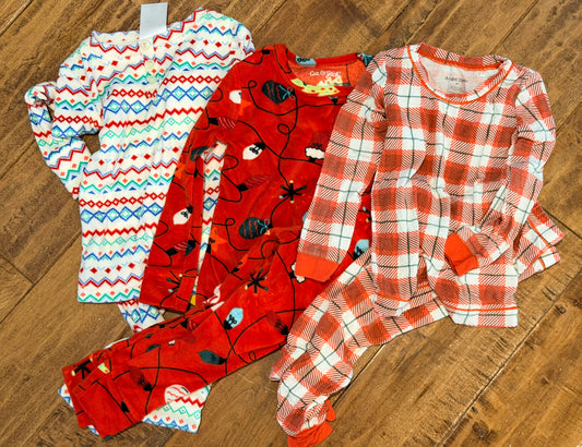 #99 boys cat and Jack and angel dear pajamas size 3