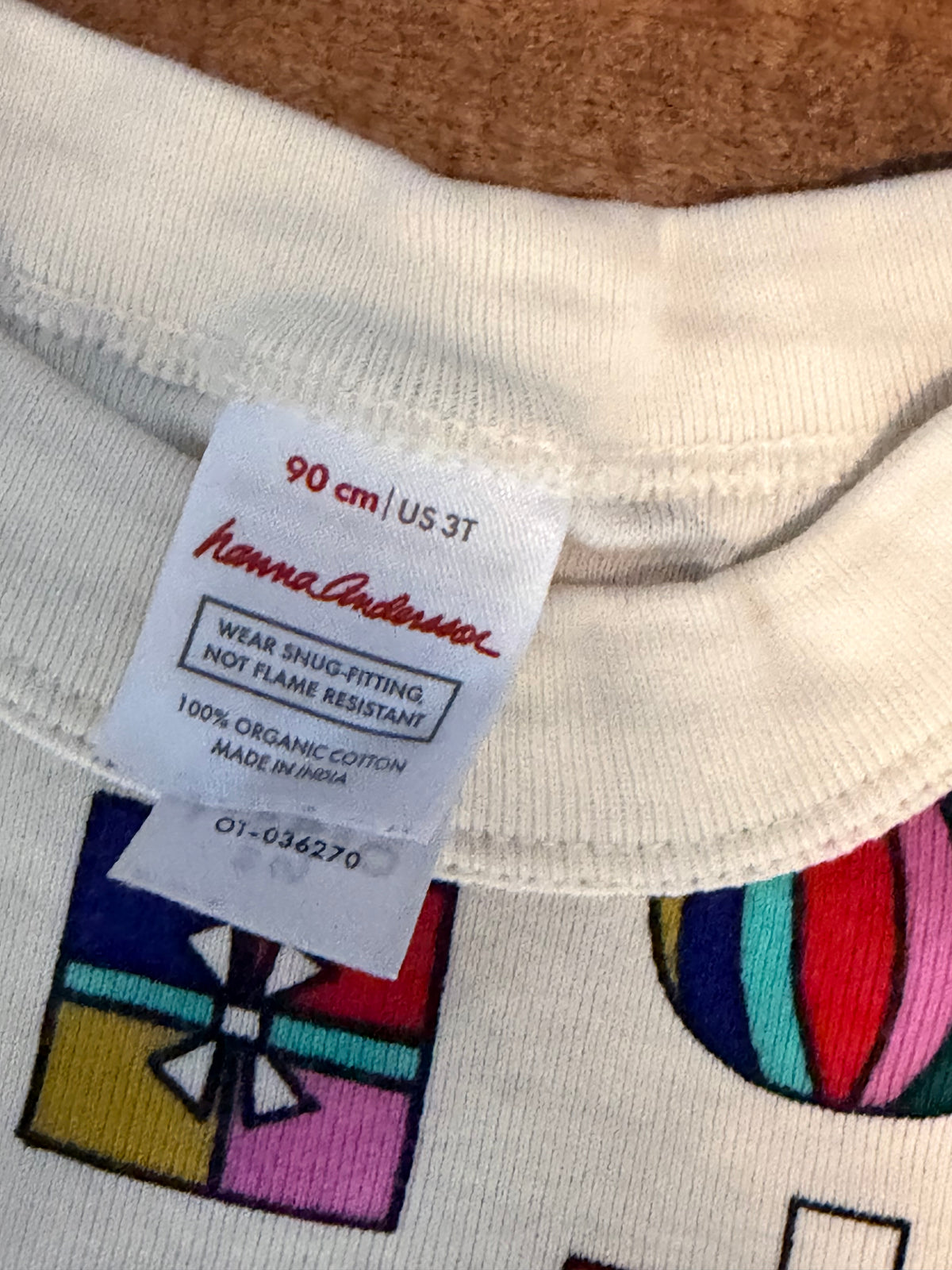 #99 boys holiday pajamas Hanna Andersson size 3