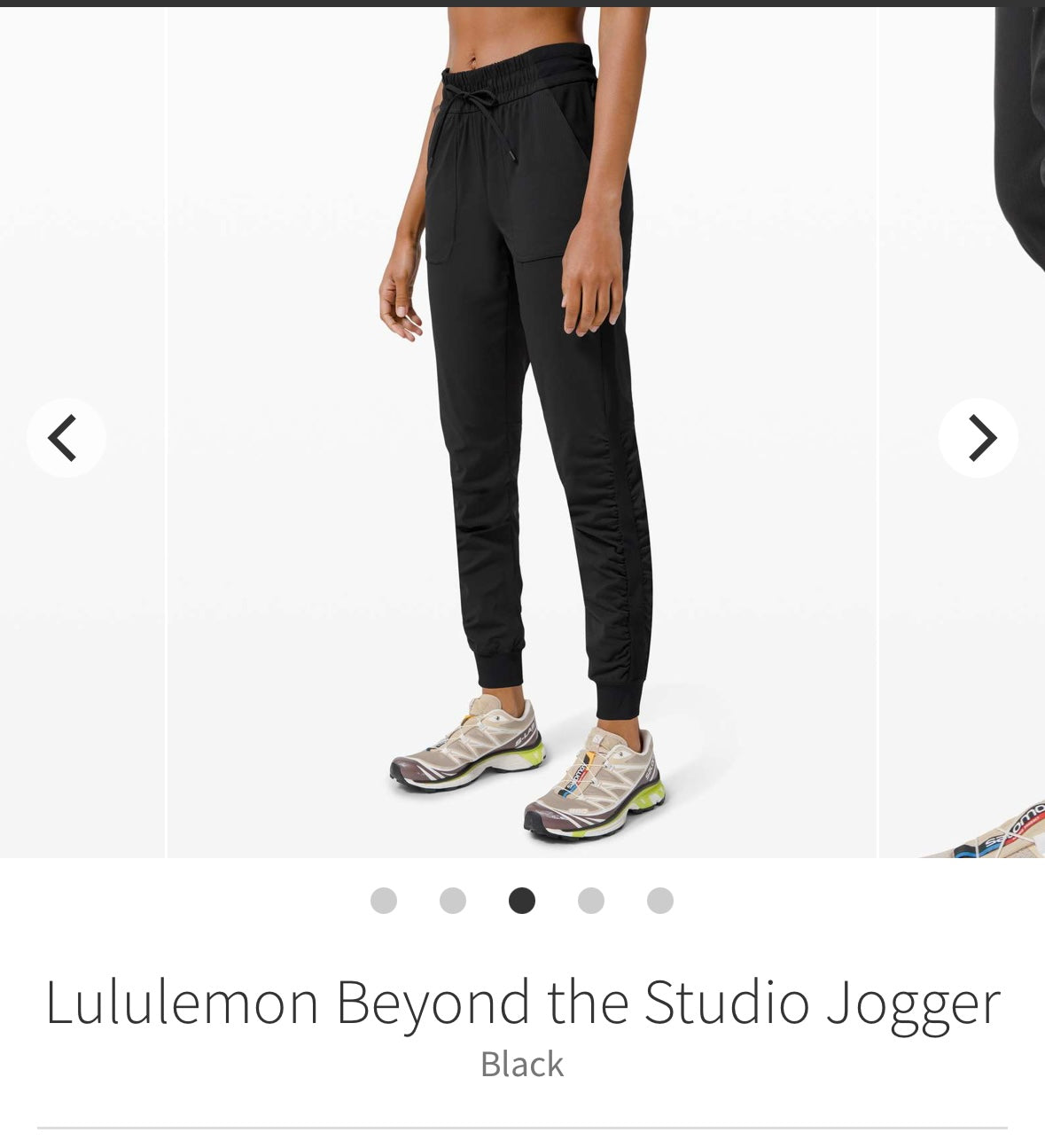 #133 Lululemon Sz 2 Beyond the Studio Jogger