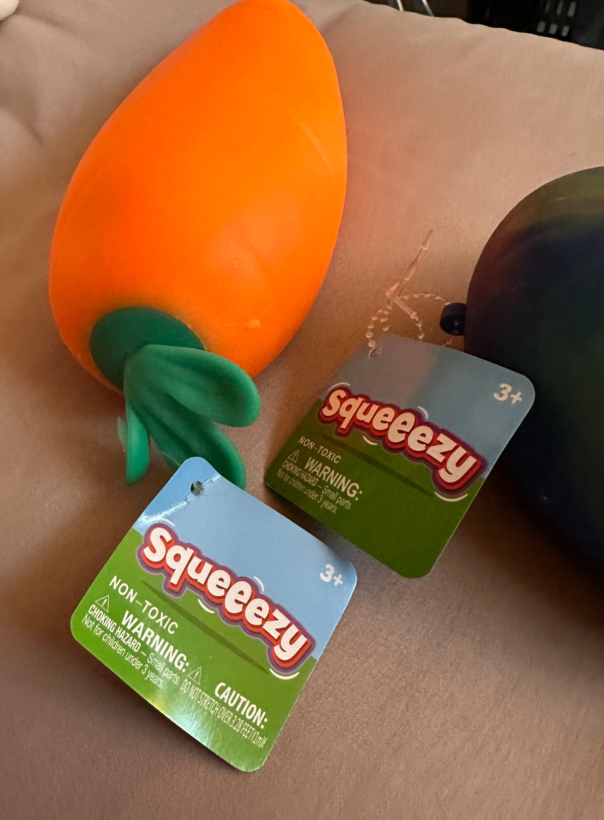 #24 Squeezy squish duck and carrot NEW