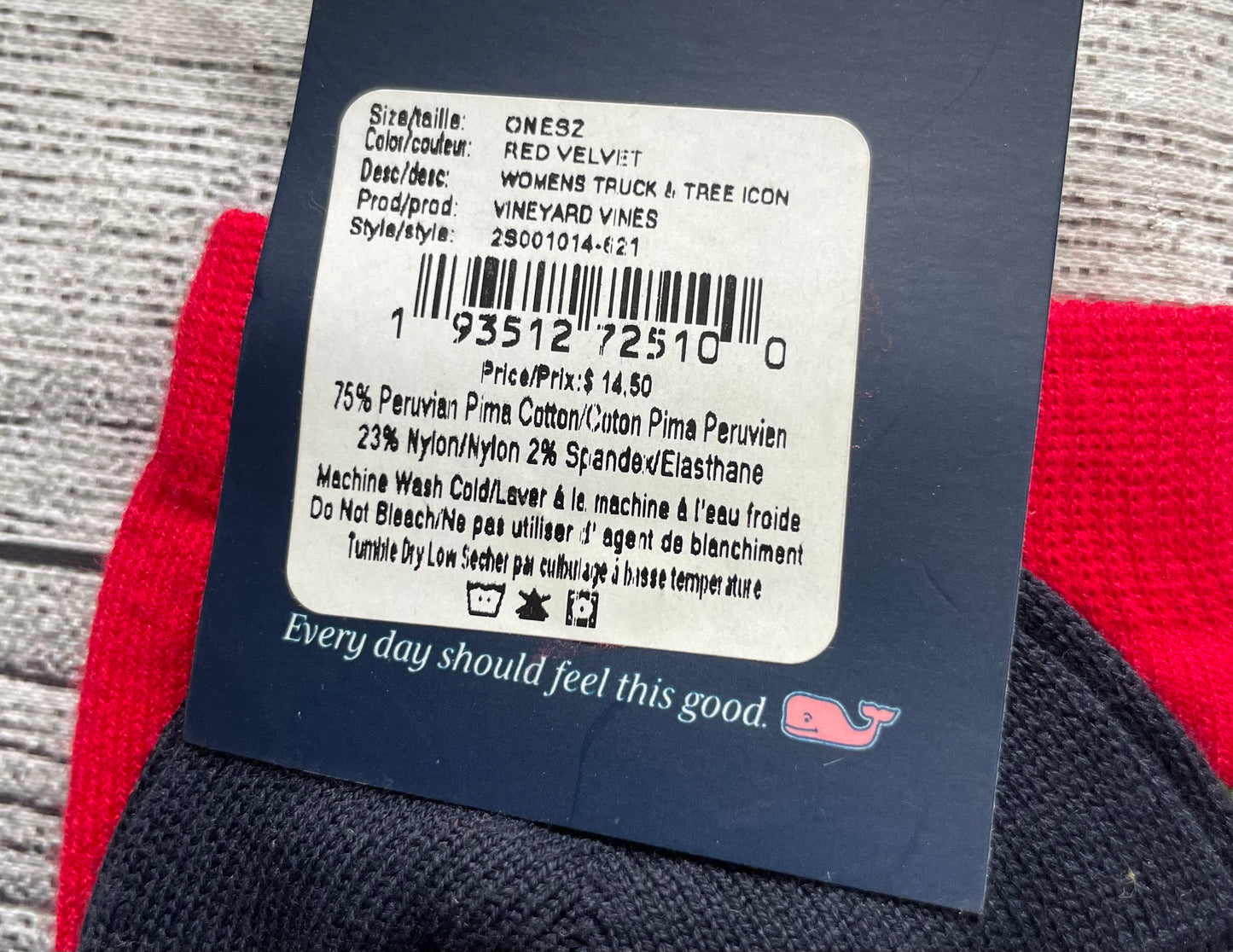 Seller #171 New Vineyard Vines Women’s Christmas Socks