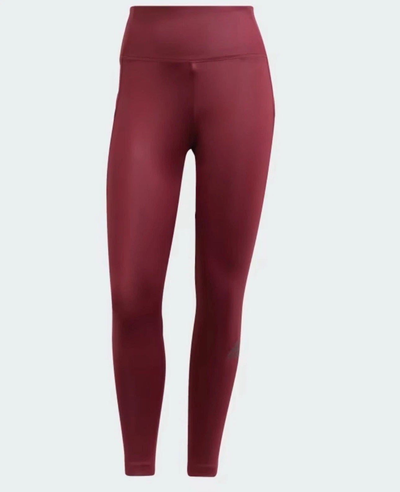 #111 Adidas Women's X Zoe Saldana AEROREADY Burgundy Shine Leggings Small Activewear
