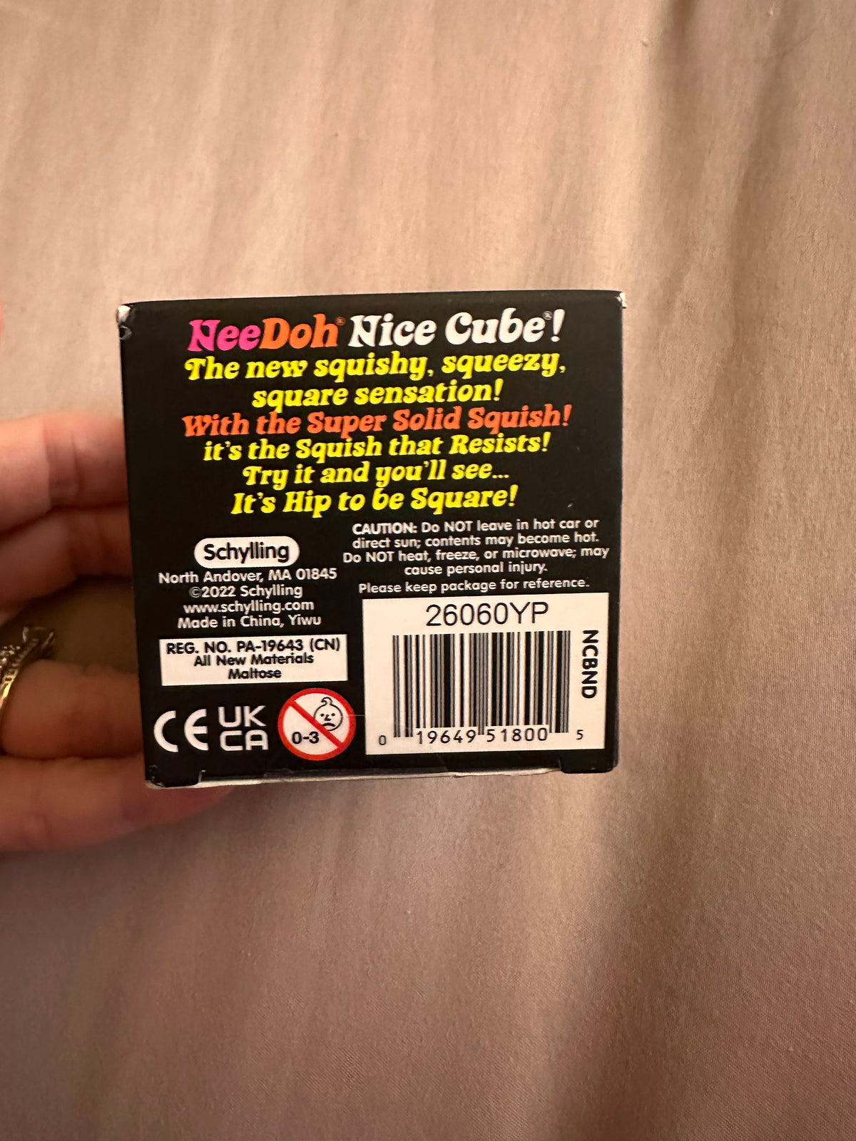 #24 authentic needoh blue nice cube