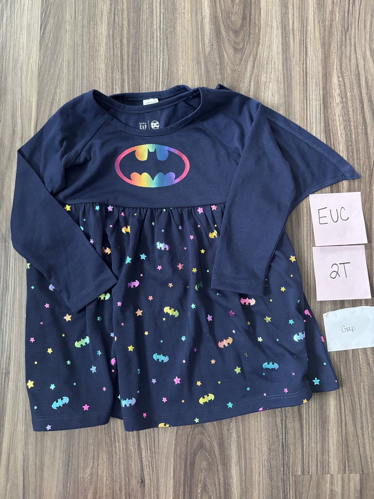 #138 - 2T EUC Gap Batman Dress