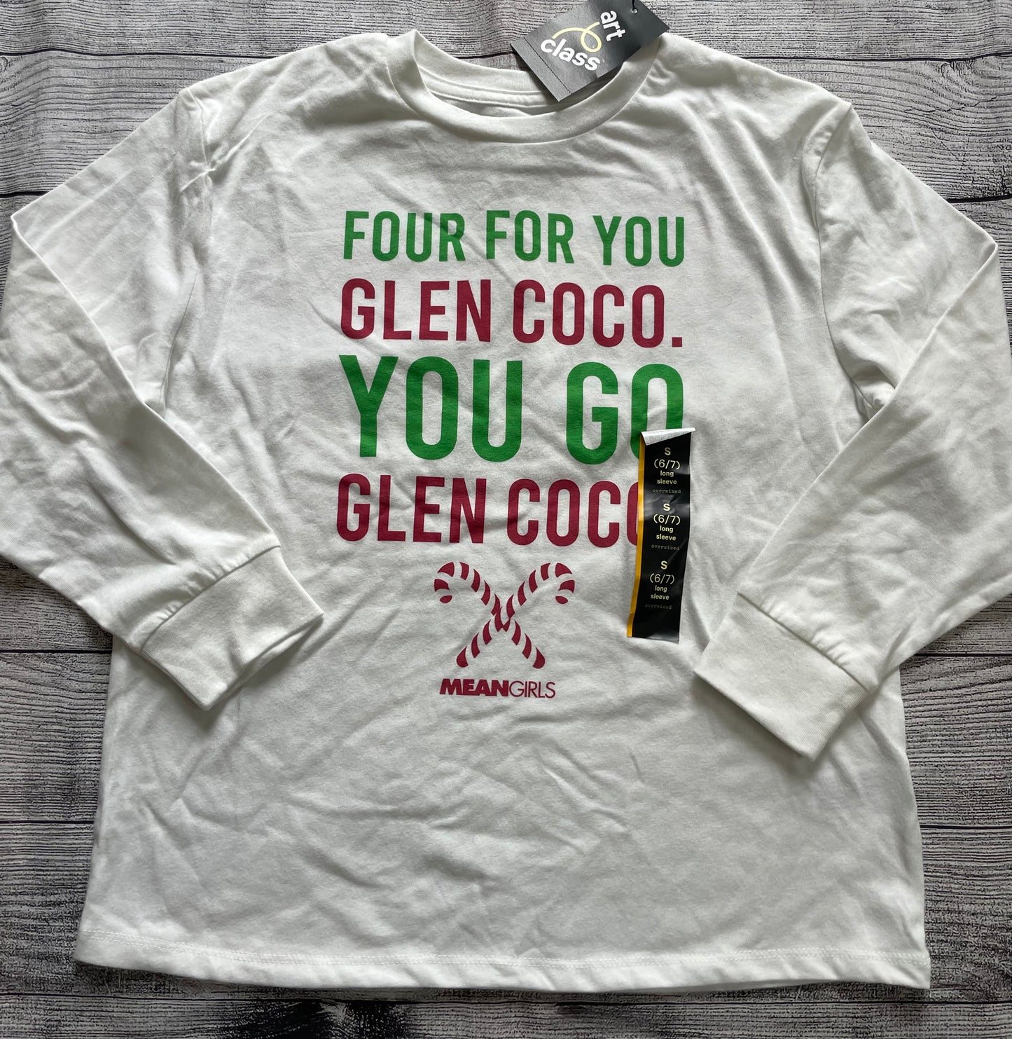 Seller #171 New Mean Girl’s 6/7 Youth Girls long sleeve