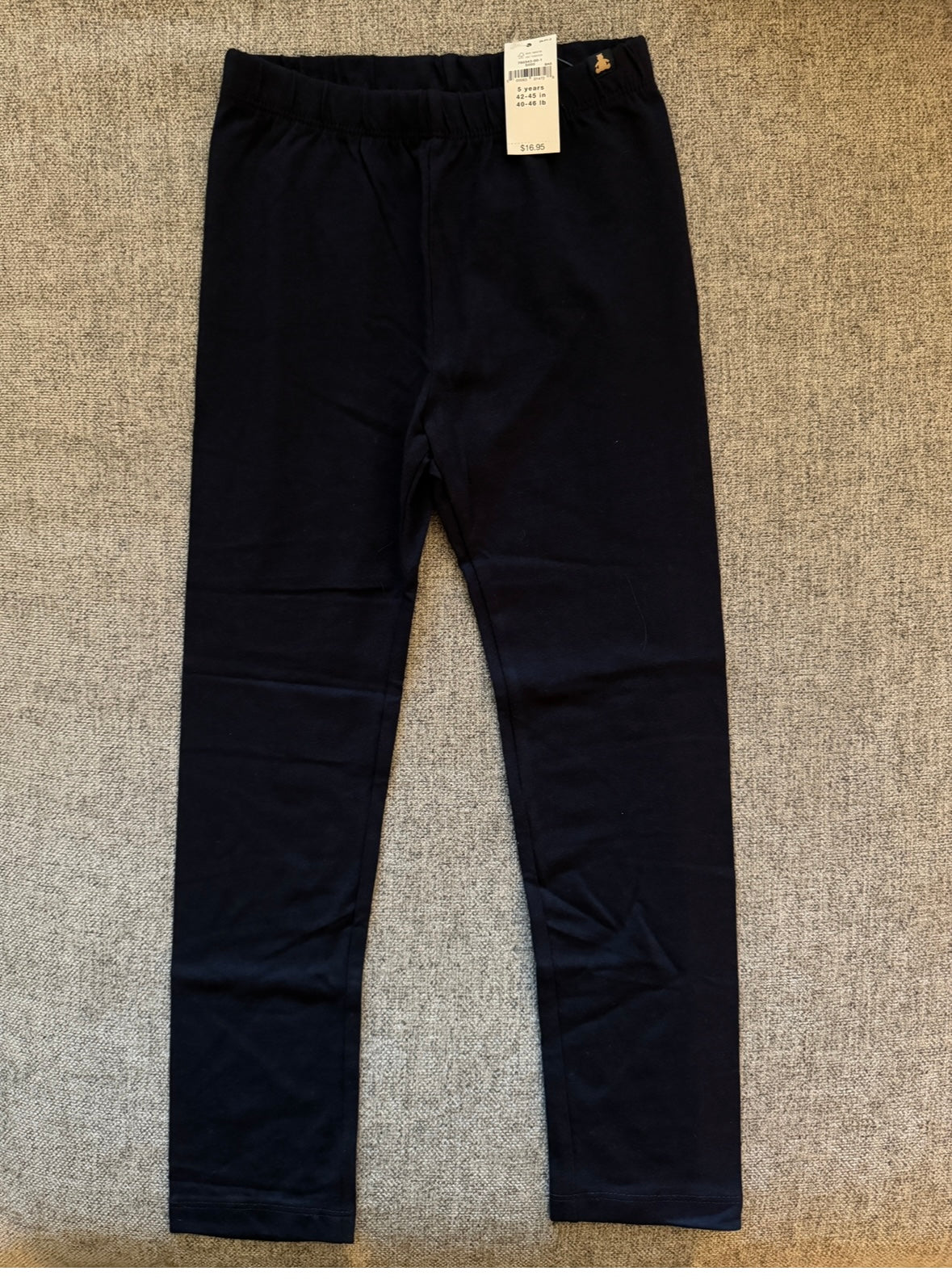 REDUCED PRICE #34 gap NEW girl 5 t navy blue pants