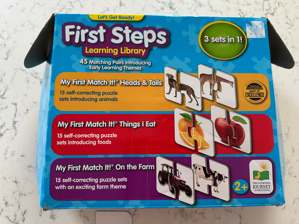 Seller 42, First Steps Learning Library Matching Puzzles