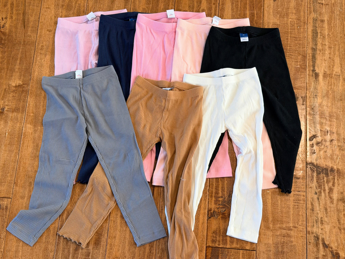#99 girls old navy legging bundle size 3