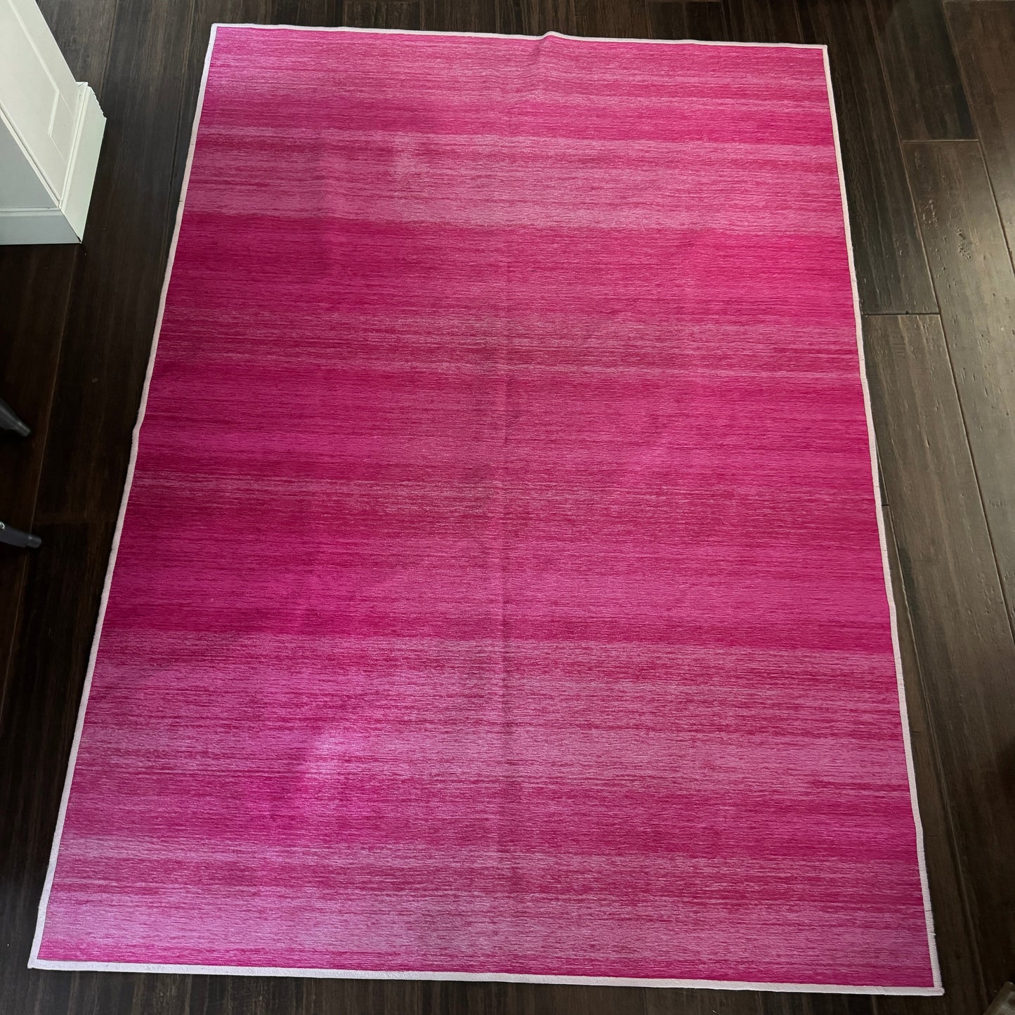 Seller 196 Pink Ruggable Rug and Pad 5x7