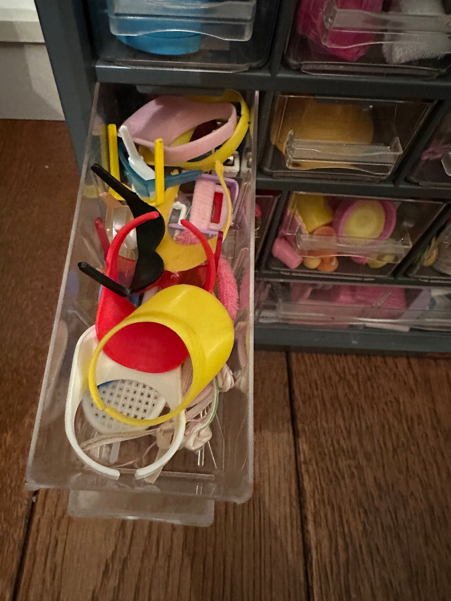 Barbie Accessories in bulk (and container)