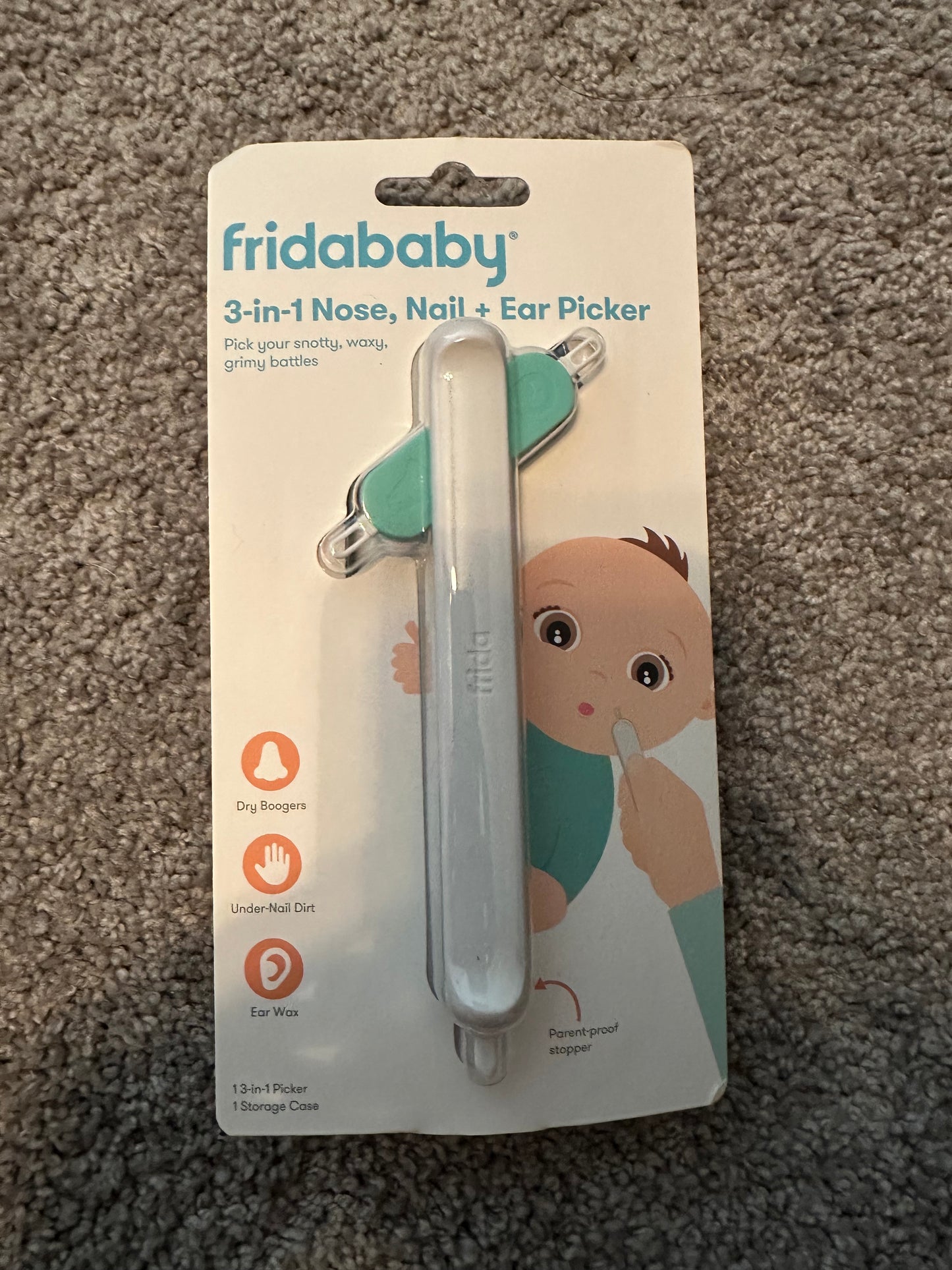 Frida Baby 3 in 1 Nose Nail and Ear Picker