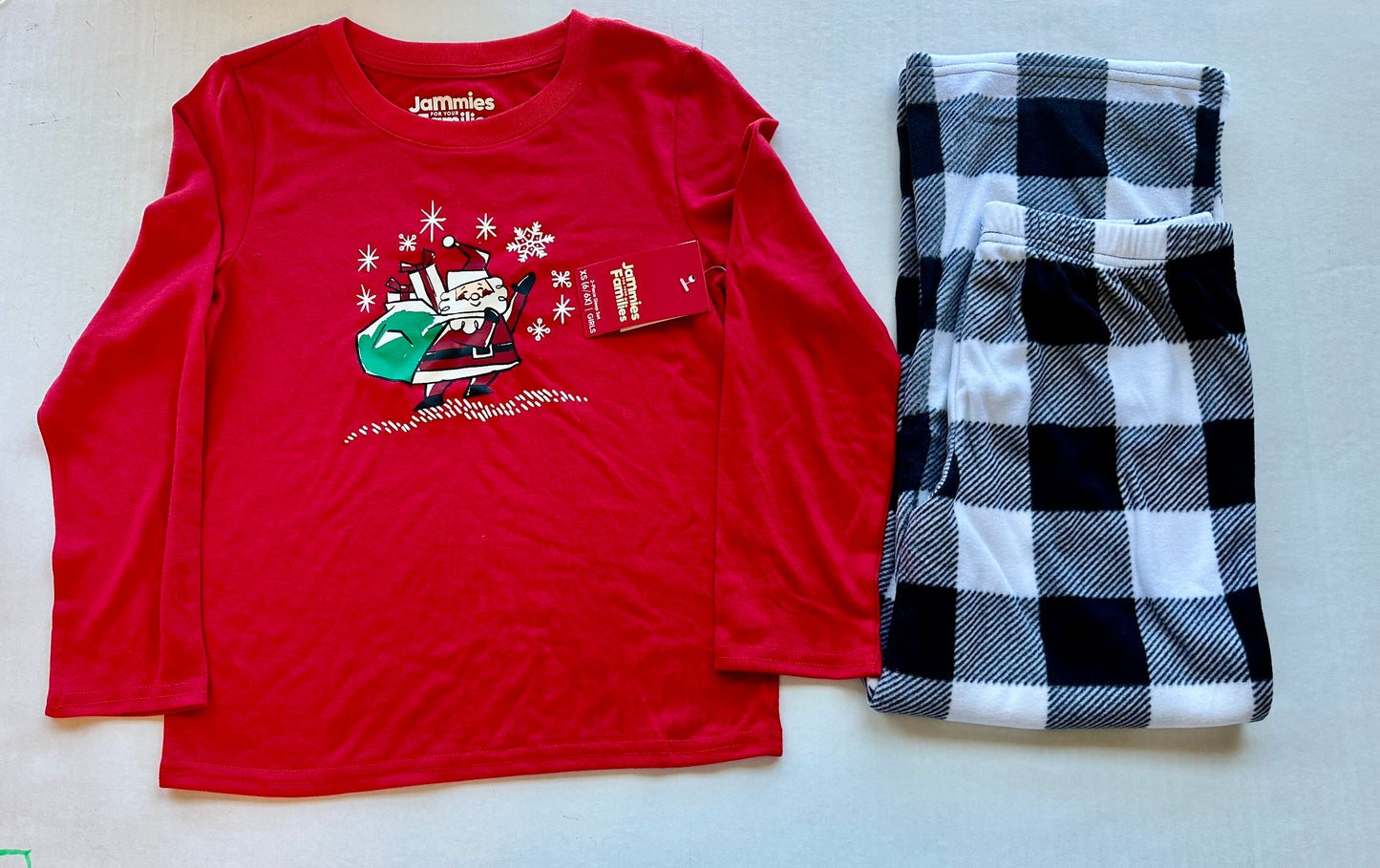 #88 6/6X holiday pajamas