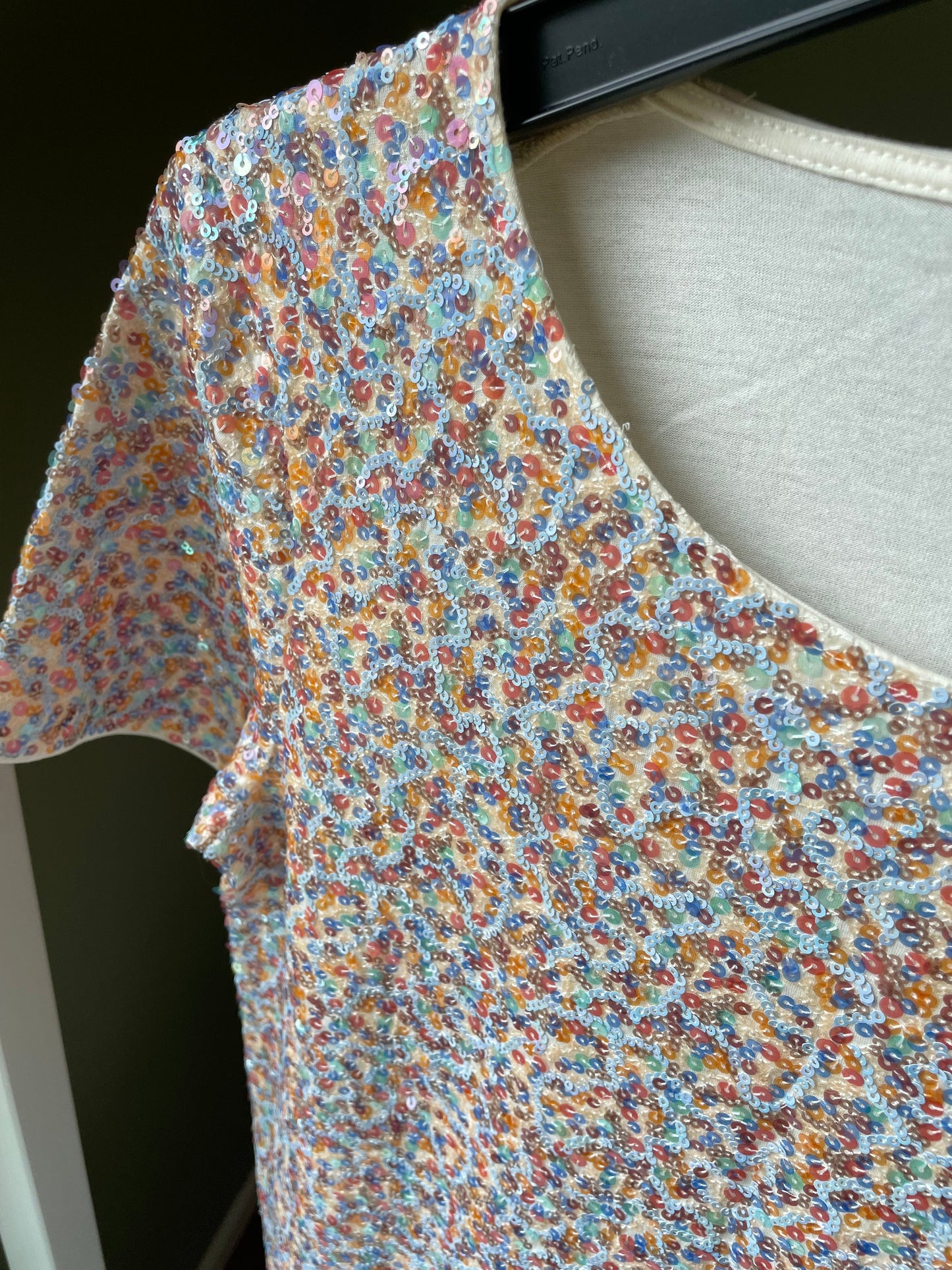 #42 REDUCED J. Crew Women's Size Small Sequined Tee