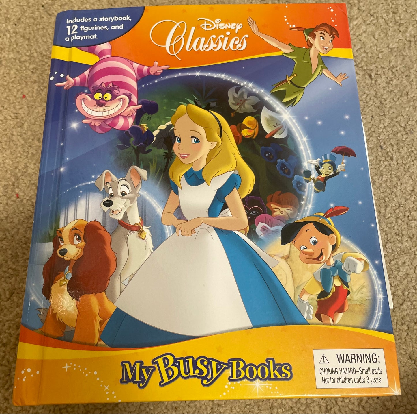 Disney busy book with characters