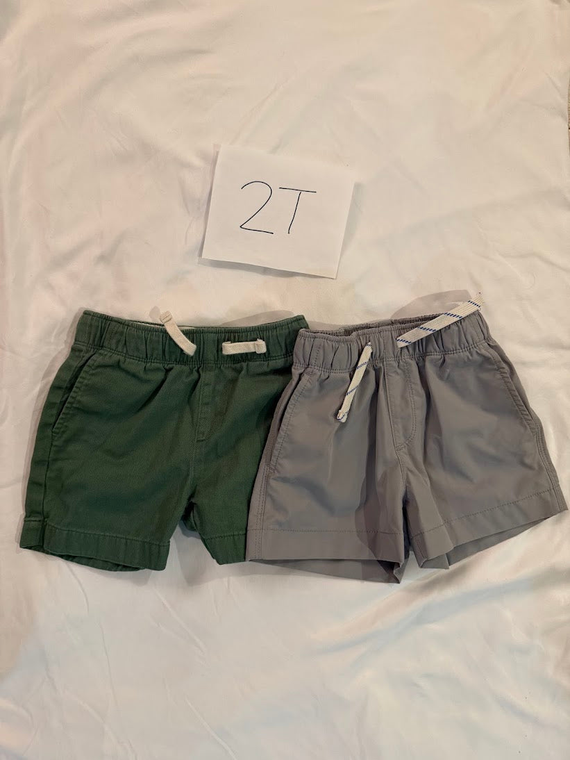 Seller #67 Boys 2T Crew Cuts Factory Shorts Bundle