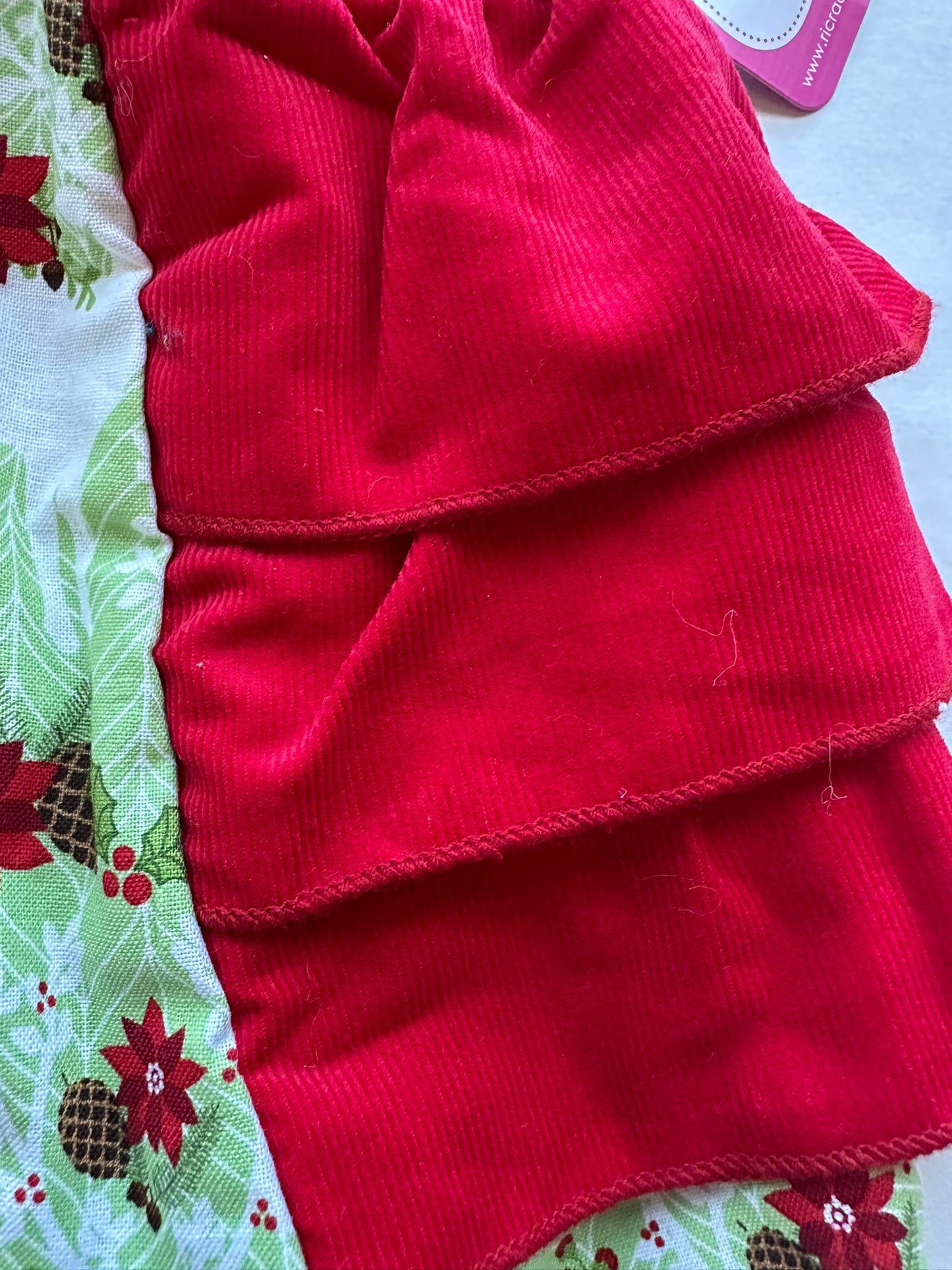 #88 2T Ricrac and Ruffles bubble  NWT