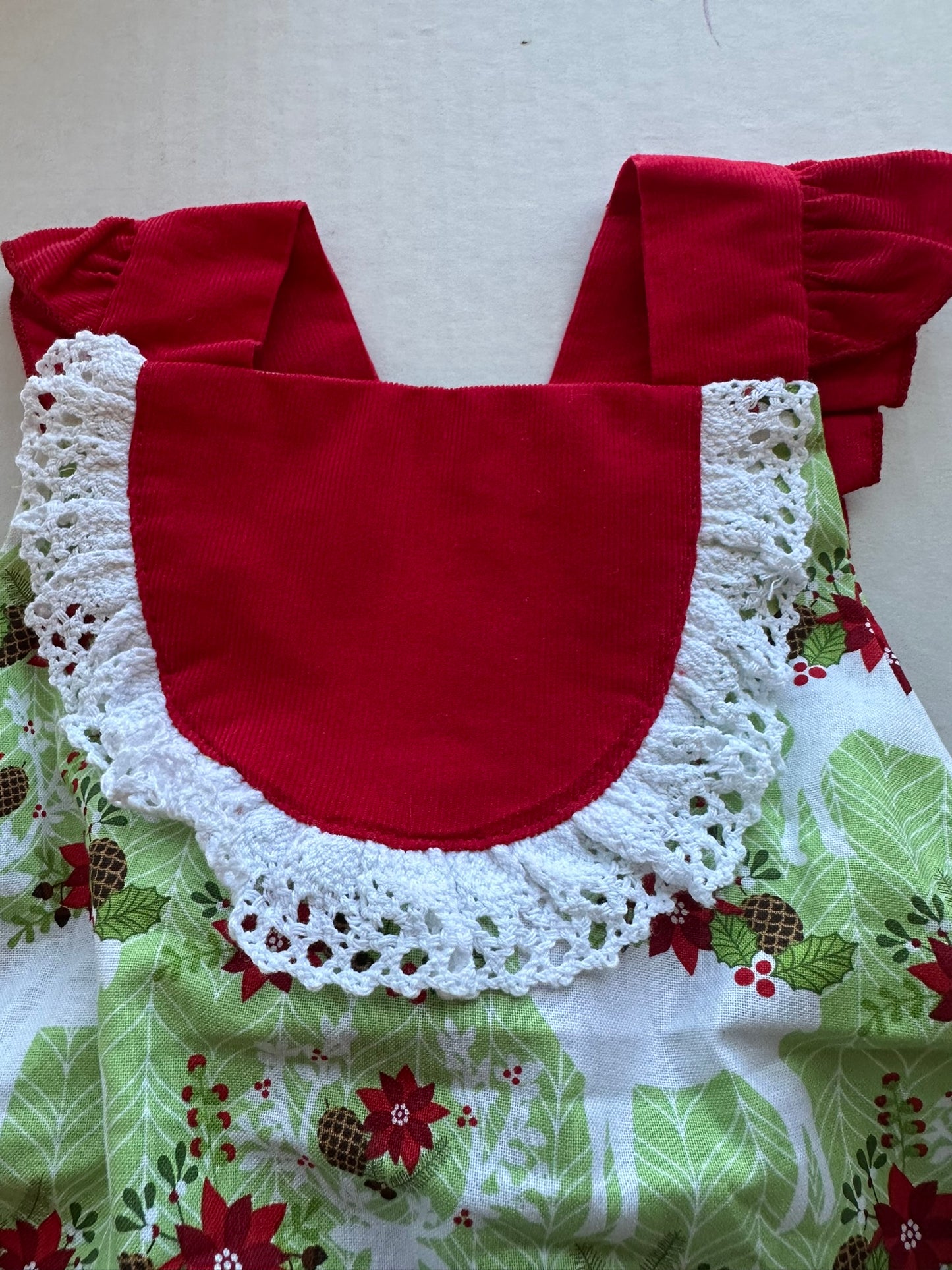 #88 2T Ricrac and Ruffles bubble  NWT