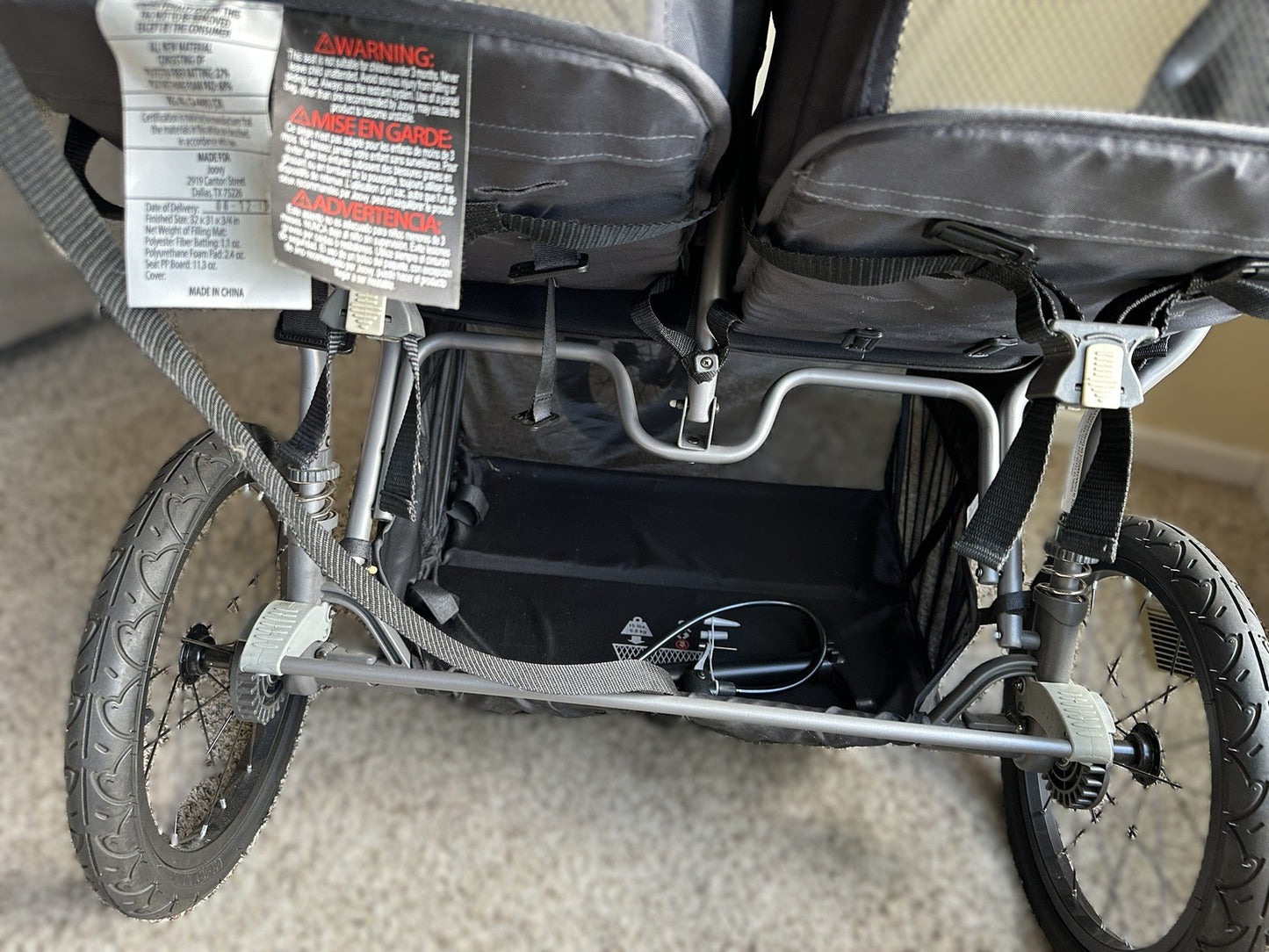 #88 Joovy Zoom X2 Double stroller