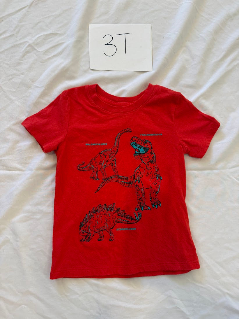 Seller #67 Boys Cat & Jack Dinosaur T-Shirt 3T