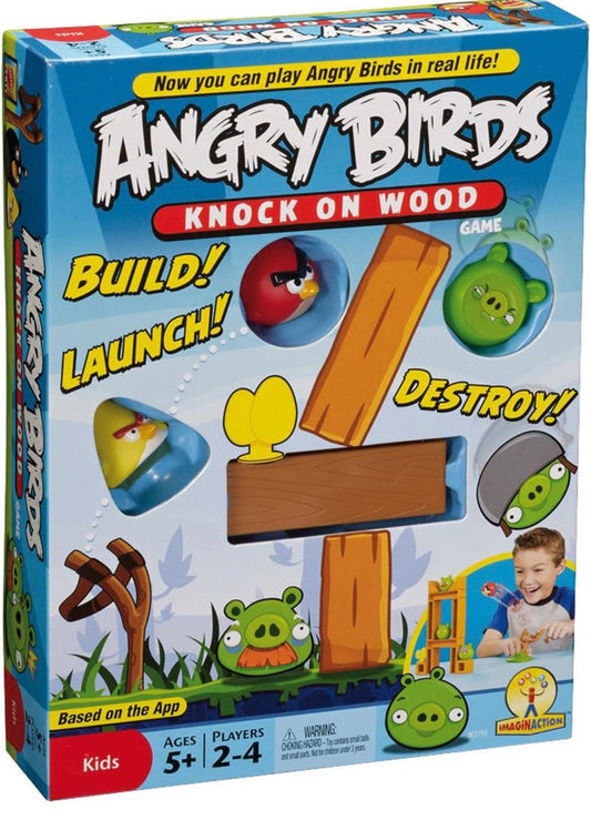Angry Birds Knock on Wood Game - Ages 5+