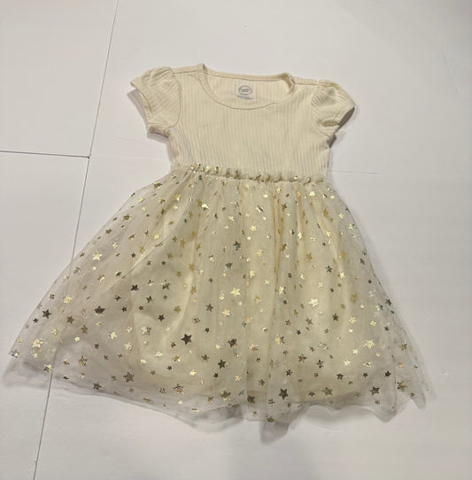 #141 Girls XS 4-5 Wonder Nation Tulle Star Dress
