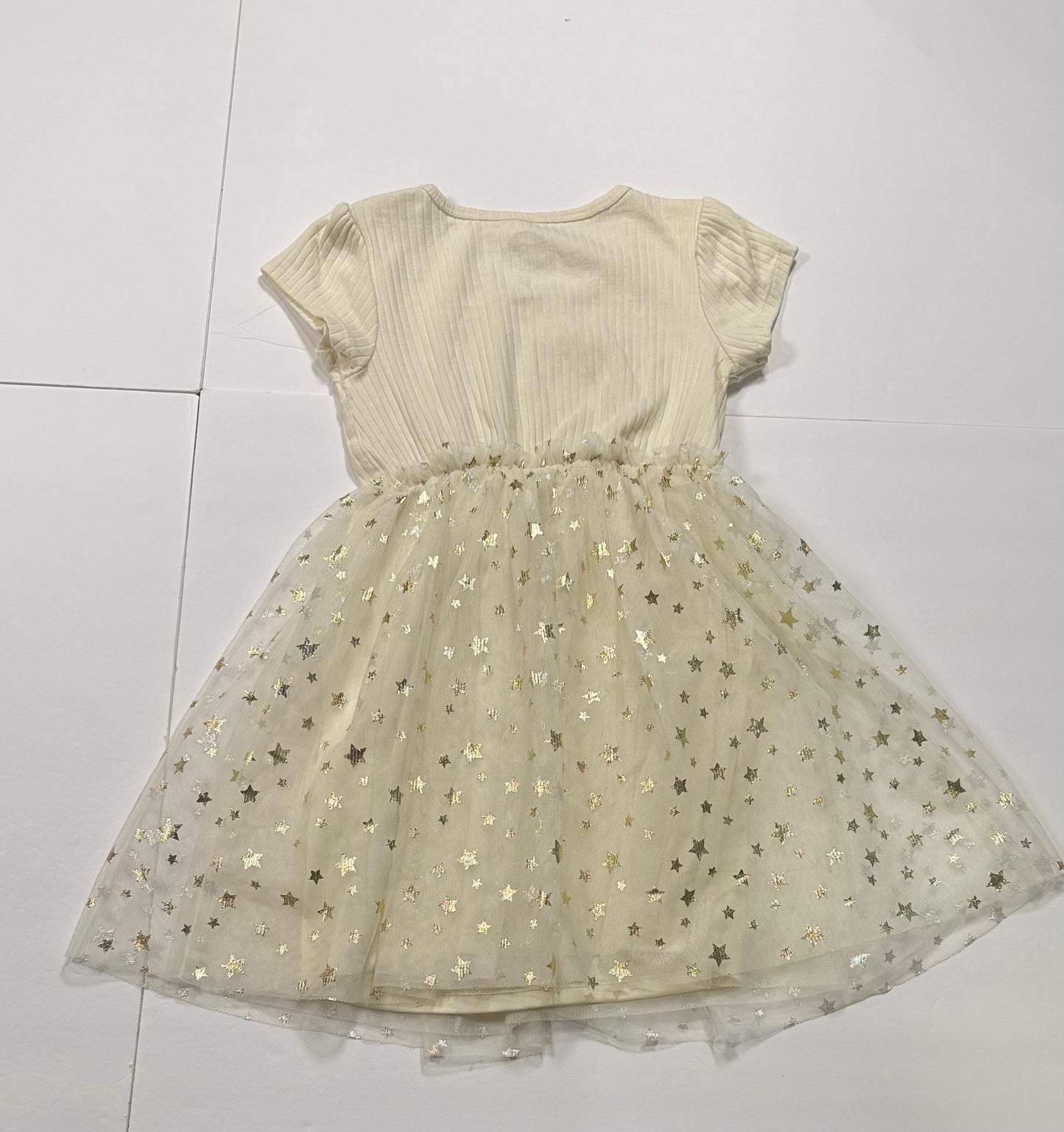 #141 Girls XS 4-5 Wonder Nation Tulle Star Dress