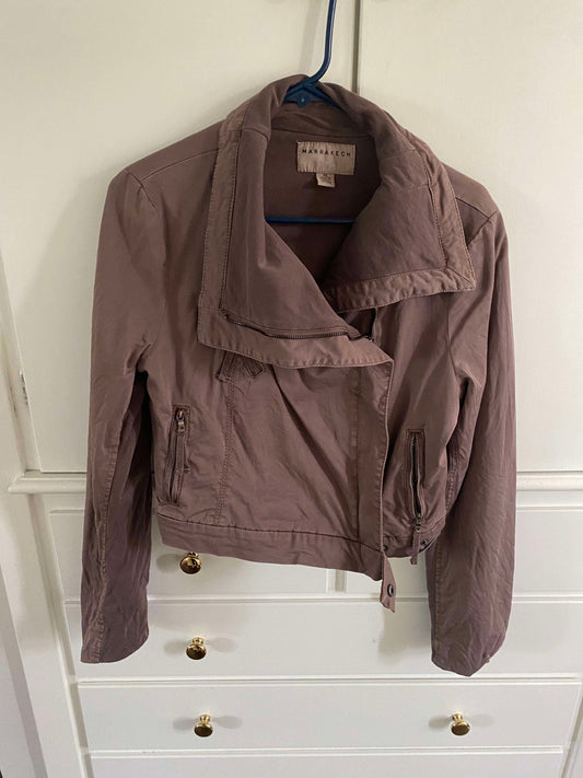 #117, Marrakech brown jacket, Woman’s M, VGUC