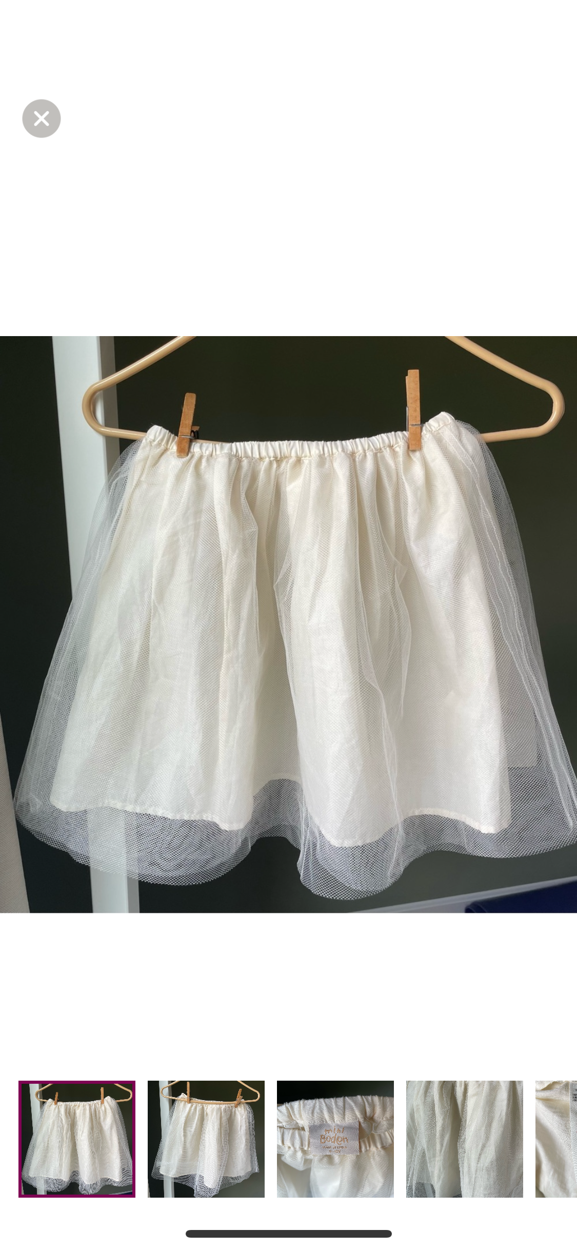 #42 REDUCED Mini Boden Tule Skirt Girls Size 10