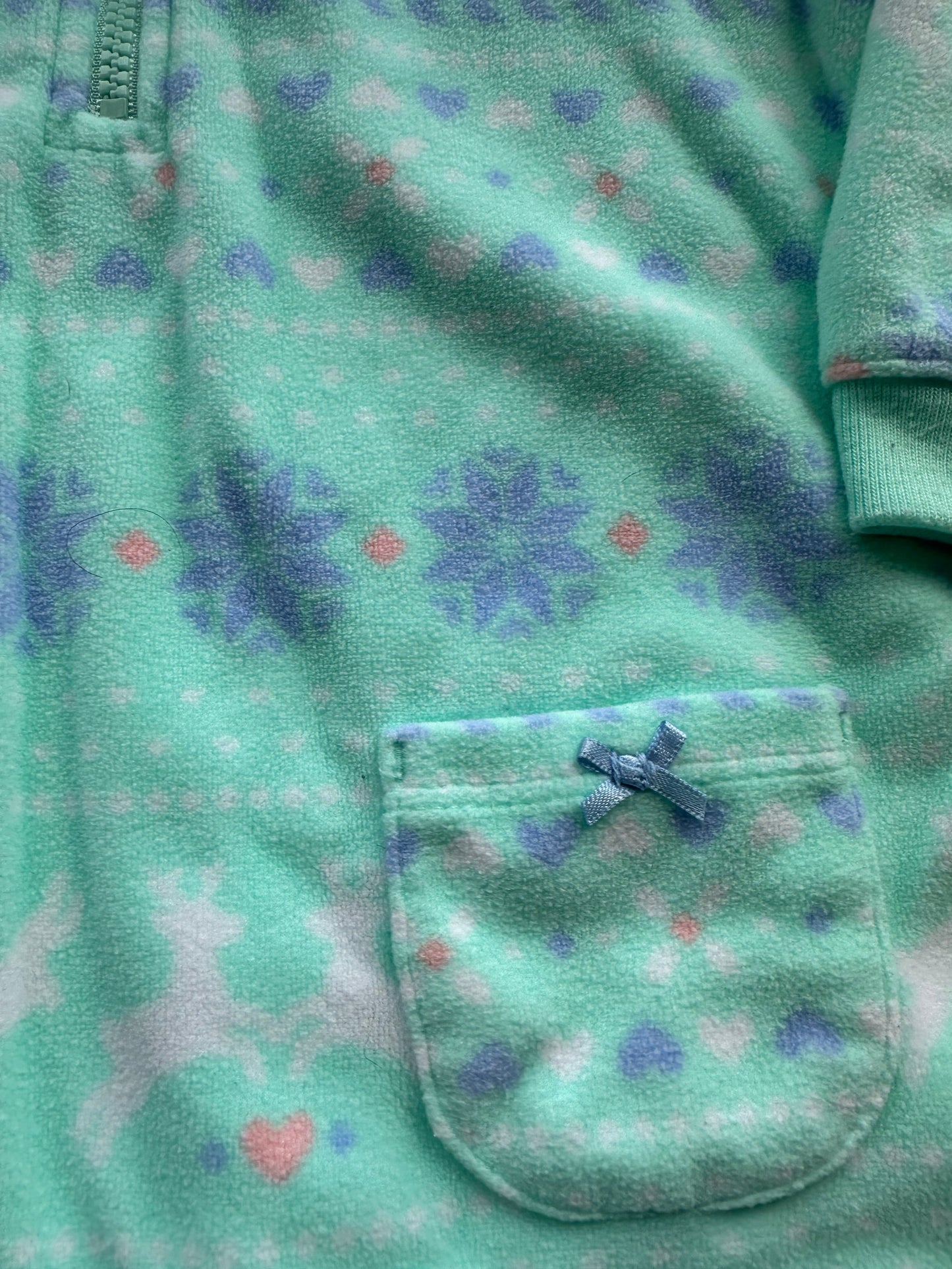 #88 REDUCED 12m Carters fleece pjs