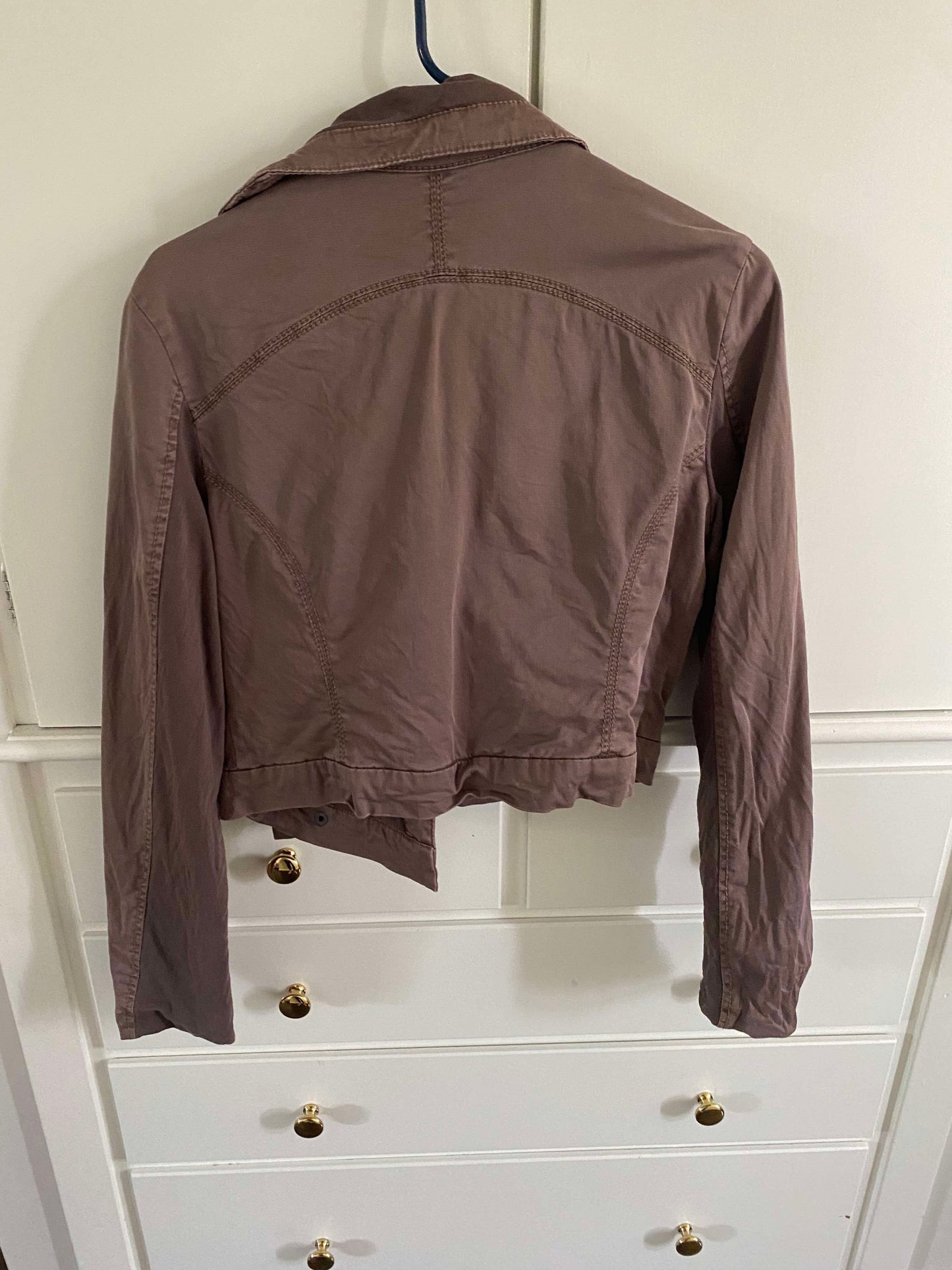 #117, Marrakech brown jacket, Woman’s M, VGUC