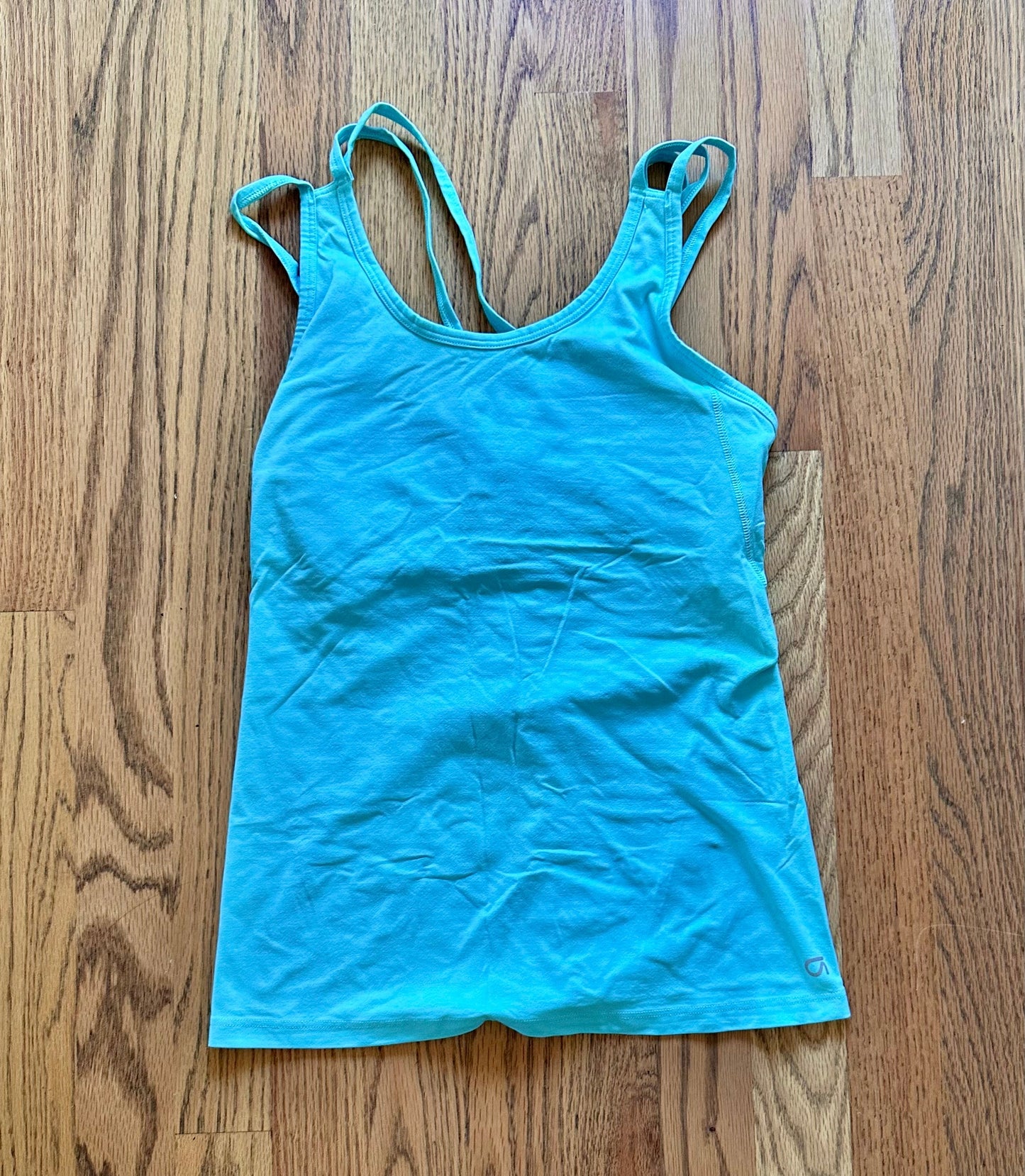 #198- Women’s, Gap Fit, Blue Workout Tank w/ Built-In Bra- Size XS