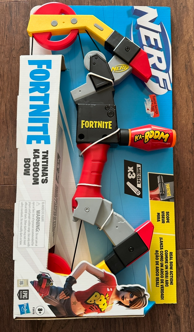 #218 NIB Nerf bow